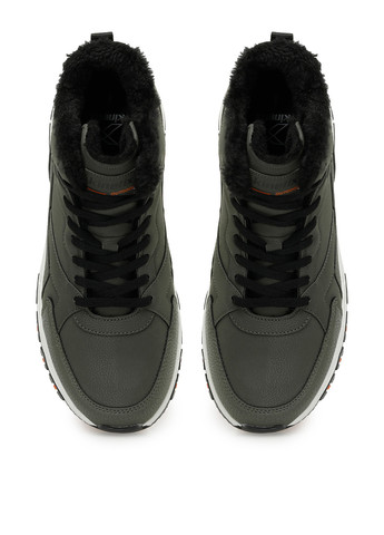 Темно-серые осенние ботинки Kinetix