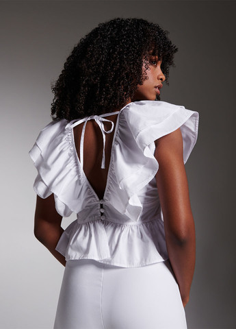 Біла блузка Sinsay