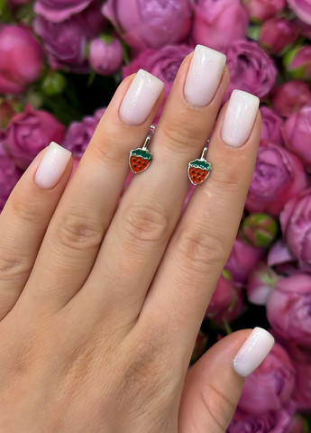 Сережки Silver Flame (317284857)