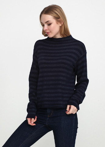 Темно-синий демисезонный свитер Imitz
