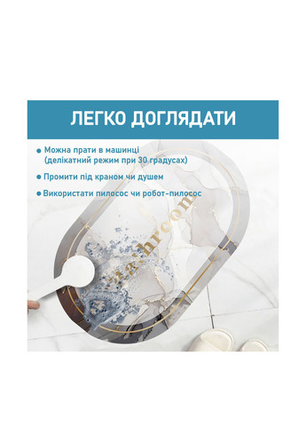 Суперпоглощающий коврик для ванной, 60х90 см Aquarius (322338841)