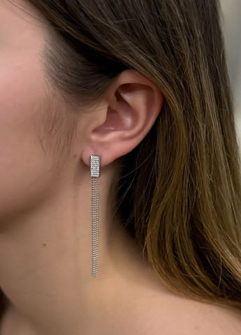 Серьги Silver Flame (317284846)