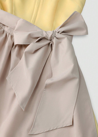 Жовтий кежуал сукня а-силует SHEIN однотонна