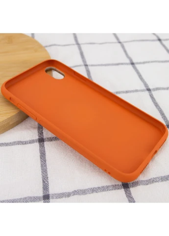 Шкіряний чохол Xshield для Apple iPhone X/XS (5.8"") Помаранчевий / Apricot (is_00000038062_4) Epik (250499597)