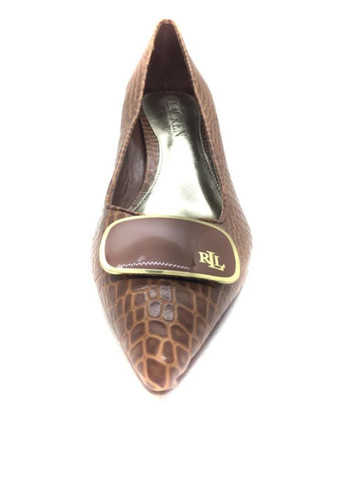 Ralph Lauren Туфли лодочки коричневый з натуральная кожа, сша — демисезон (298550428)