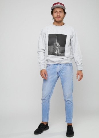 Серый свитшот мужской YAPPI (198688753)