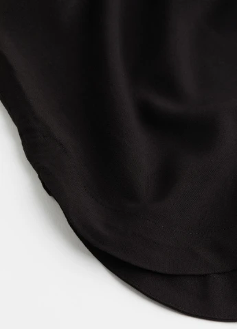 Черное кэжуал платье H&M однотонное