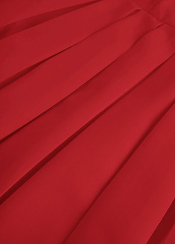 Темно-красное кэжуал платье клеш, платье-жакет SHEIN однотонное