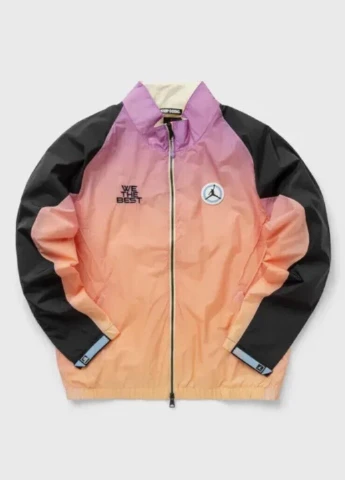 Комбінована демісезонна куртка dv7493-746 Jordan x DJ Khaled Jacket Crimson Bliss