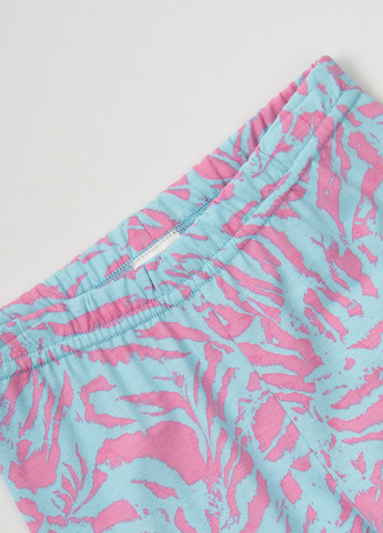 Голубые демисезонные леггинсы KRAKO