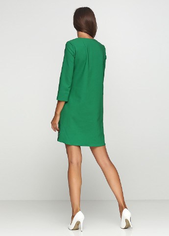 Зеленое кэжуал платье Say однотонное