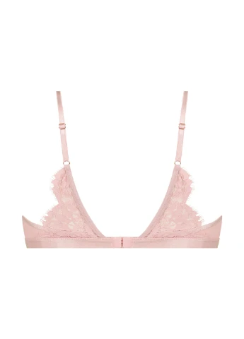 Светло-розовый бюстгальтер Hunkemoller с косточками полиамид, кружево