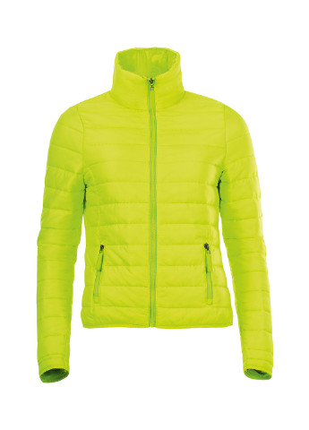 Кислотно-зеленая демисезонная куртка Sol's