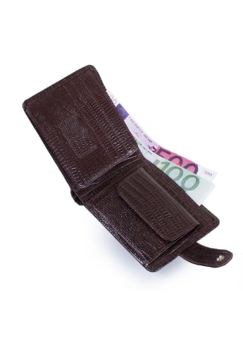 Чоловіче шкіряне портмоне 9,5х12,5х1,5 см Desisan (195771606)
