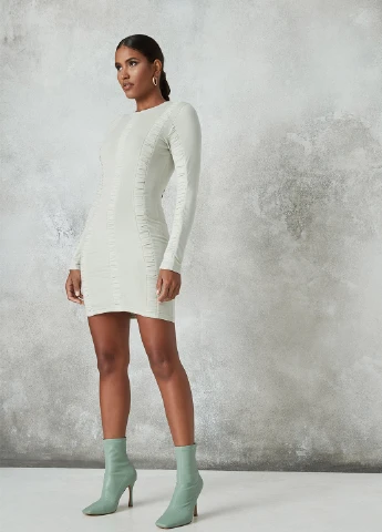 Молочна кежуал сукня футляр Missguided однотонна