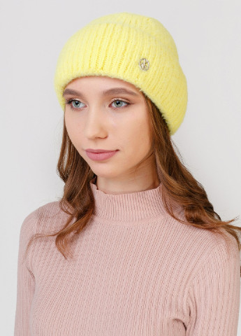 Ангнорова зимова тепла жіноча шапка без підкладки 330231 Merlini (254281139)