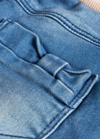 Синие демисезонные джоггеры джинсы Name it