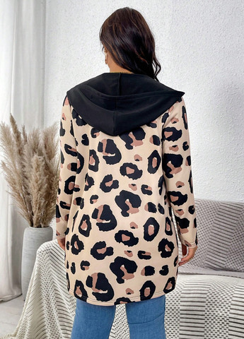 Бежевый демисезонный кардиган SHEIN