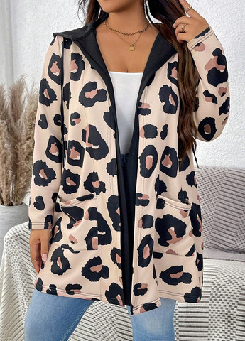 Бежевый демисезонный кардиган SHEIN