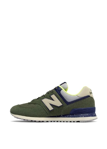 Зелені кроссовки демісезон New Balance 574.0