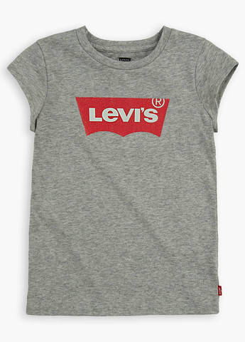 Серая летняя футболка Levi's