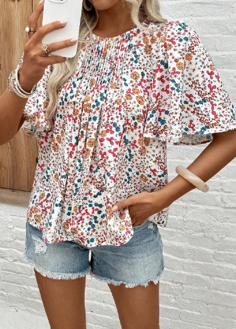 Комбінована блуза SHEIN