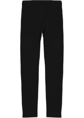 Черные демисезонные леггинсы H&M
