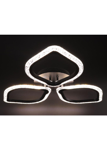 Люстра стельова LED з пультом A2522/3-bk Чорний 8х57х57 см. Sunnysky (253122313)