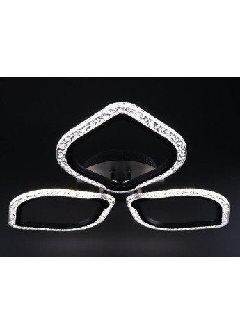 Люстра стельова LED з пультом A2522/3-bk Чорний 8х57х57 см. Sunnysky (253122313)