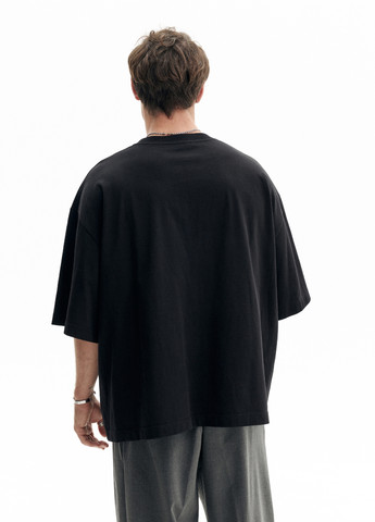 Чорна футболка No Brand