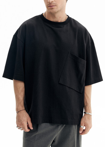 Чорна футболка No Brand