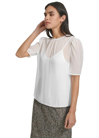 Белая блуза Calvin Klein