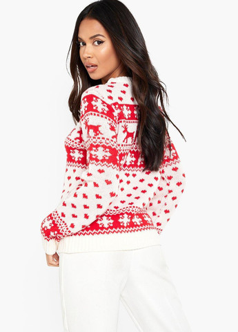 Кремовый зимний джемпер джемпер Boohoo