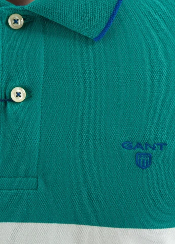 Цветная футболка-поло для мужчин Gant с логотипом