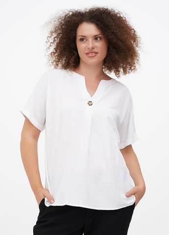 Белая летняя блуза Collection L