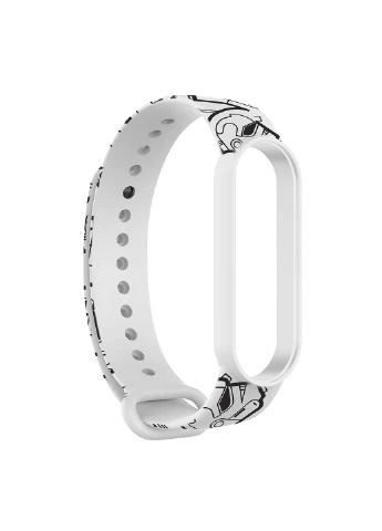 Ремінець White (ARM59260) ArmorStandart This is the Way для Xiaomi Mi Band 6/5 Throoper patern (238135731)