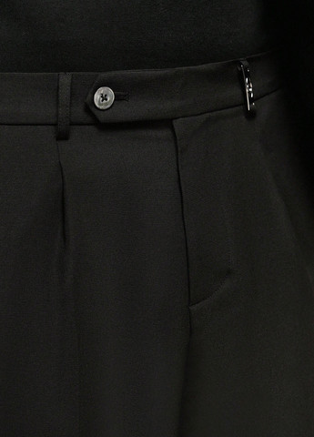 Чорний демісезонний костюм (піджак, штани) брючний SHEIN