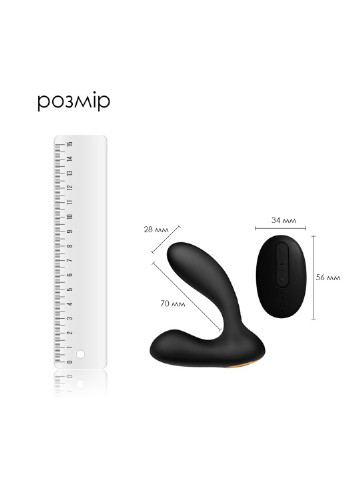 Масажер простати Vick Black Svakom (252639381)