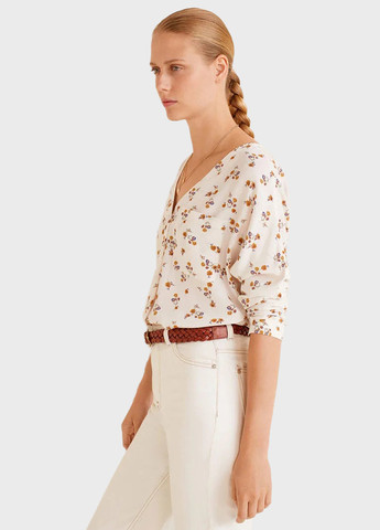 Белая блуза Mango