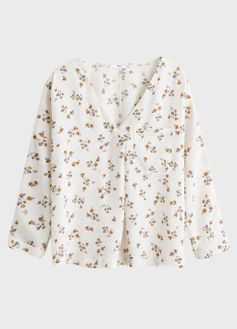 Белая блуза Mango