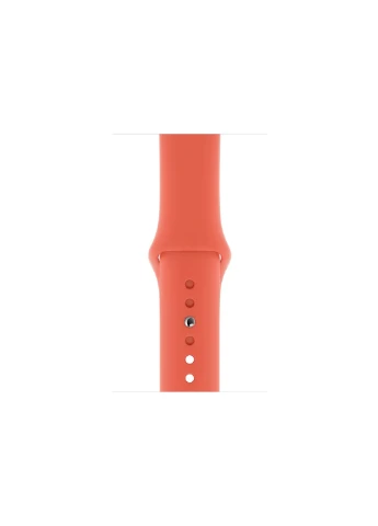 Ремешок Sport Band для Apple Watch 42/44mm силиконовый оранжевый спортивный size(s) Series 6 5 4 3 2 1 Clementine ARM (222374820)