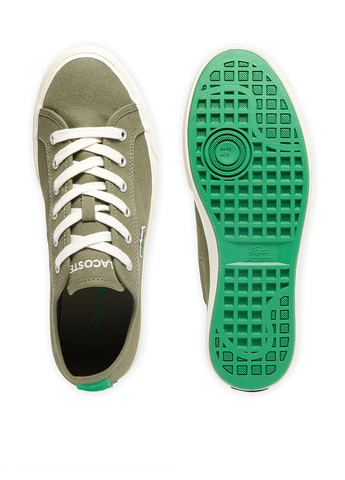 Зелені Осінні кросівки Lacoste Backcourt