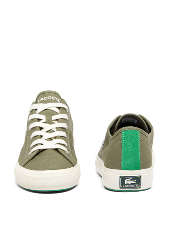 Зелені Осінні кросівки Lacoste Backcourt