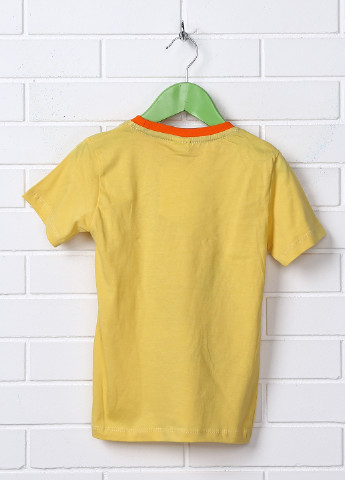 Жовта літня футболка з коротким рукавом Essu
