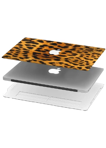Чохол пластиковий для Apple MacBook Pro 13 A1278 Леопард (Leopard, Animal Print) (6347-1866) MobiPrint (218531572)