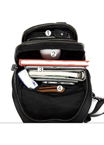 Чоловіча шкіряна сумка 17х29х6 см Vintage (252126863)