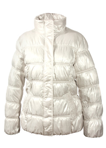 Светло-бежевая зимняя куртка S.Oliver