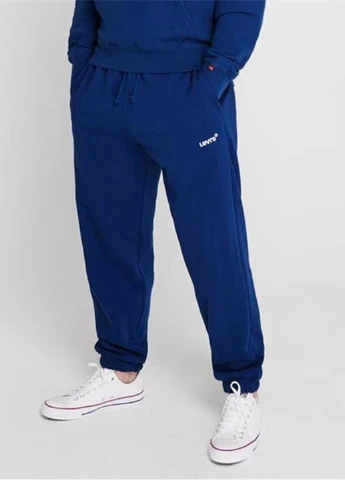 Синие спортивные демисезонные джоггеры брюки Levi's