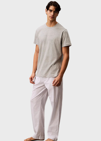 Сіро-бежева футболка Calvin Klein