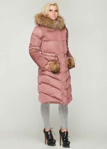 Темно-рожева зимня куртка MN